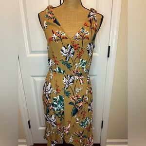 A New Day Floral Sleeveless Dress size small